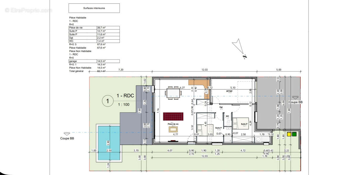 Maison à PORTIRAGNES