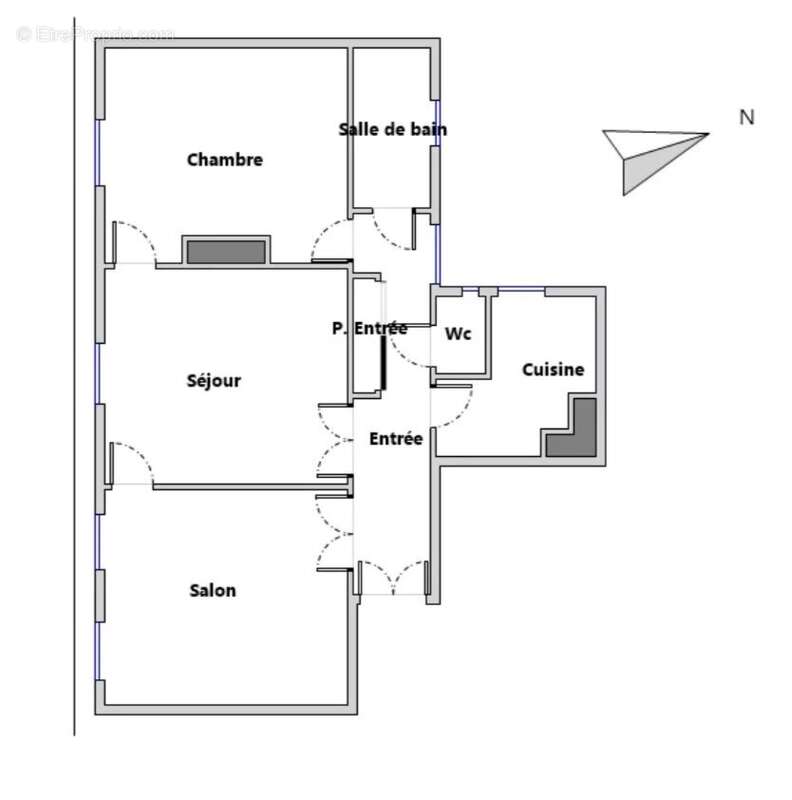 Appartement à PARIS-18E