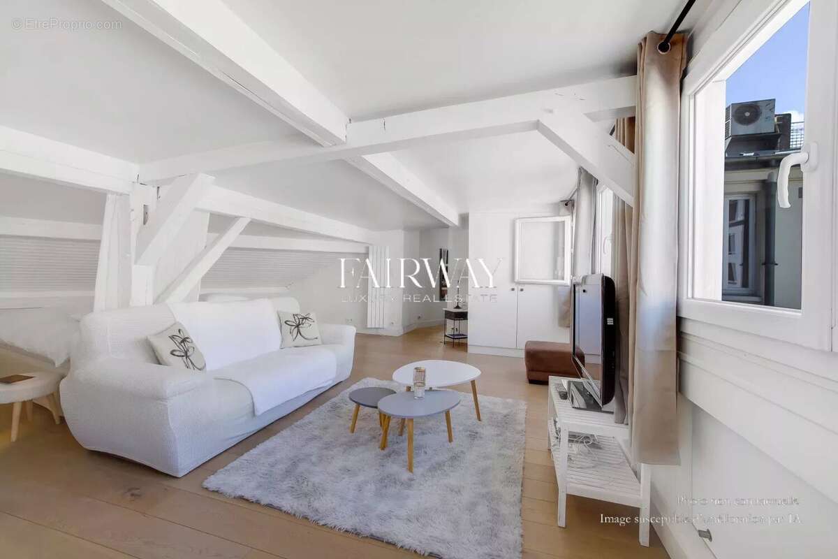 Appartement de charme de 54m² avec 1 chambre au dernier étage dans le 16ᵉ arrondissement de Paris - photo 8