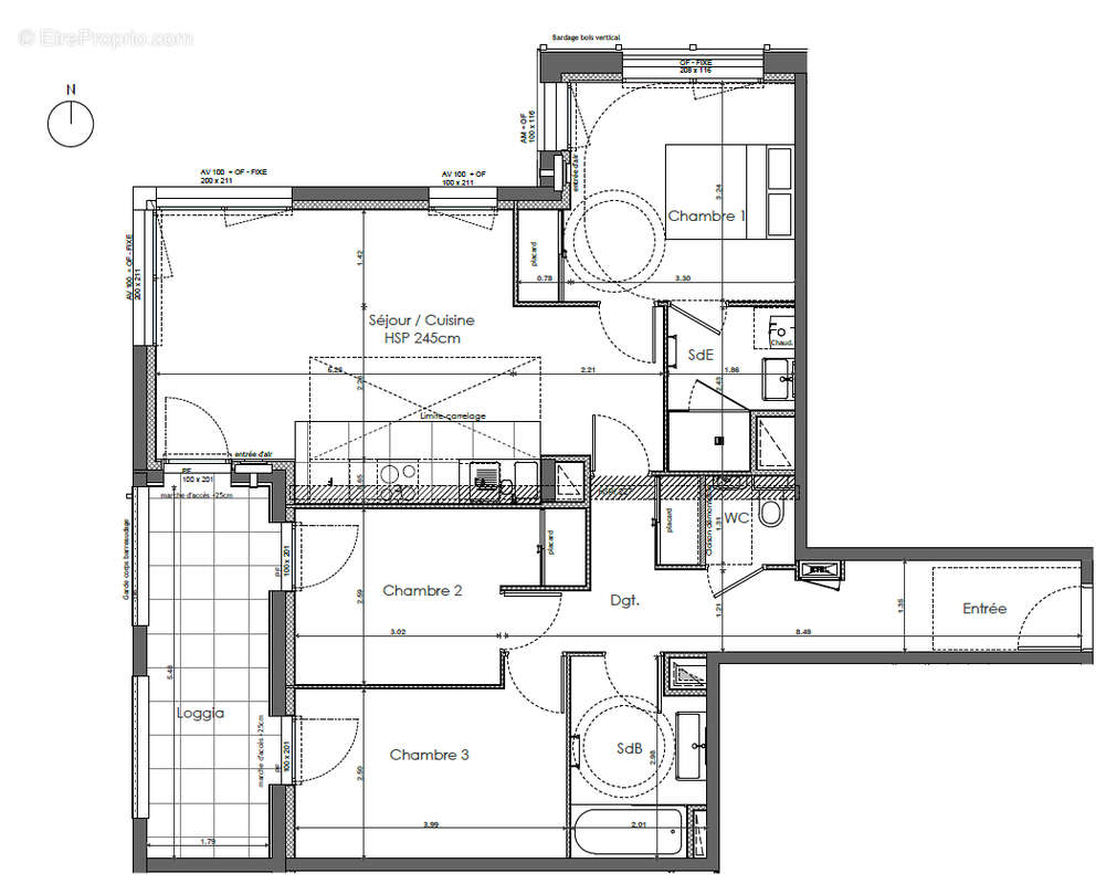Appartement à SAINT-MALO