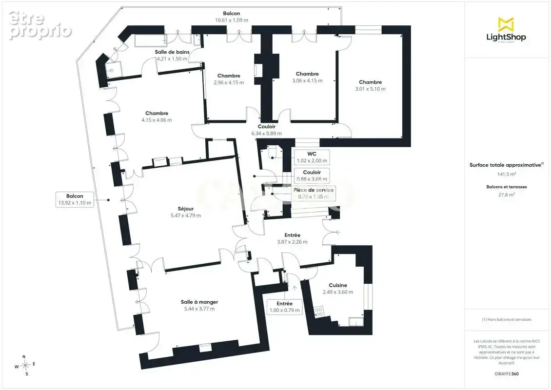 Vente Appartement 7 pièces de 146m² - 75018 Paris - photo 2