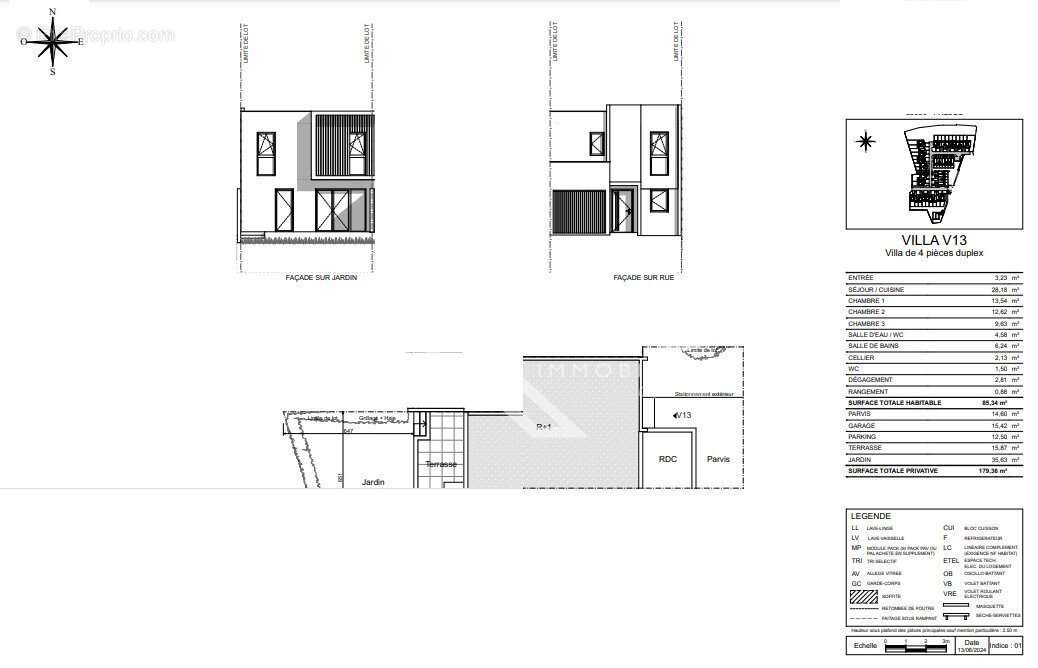 Frejus Villa T4 - neuf avec garage - photo 6