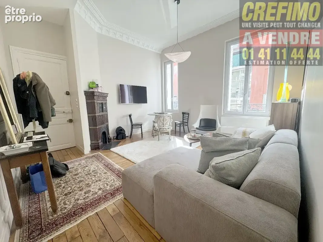Entre la gare est la mairie ! appartement trois pièces avec parquet chêne - photo 4