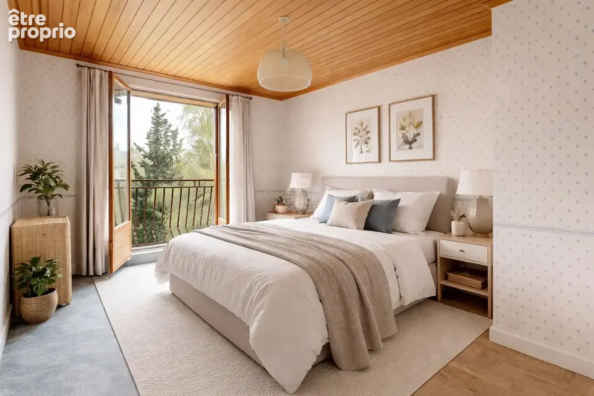CHAVILLE - Beau Duplex traversant avec balcon en dernier étage et vue sur jardin - photo 18