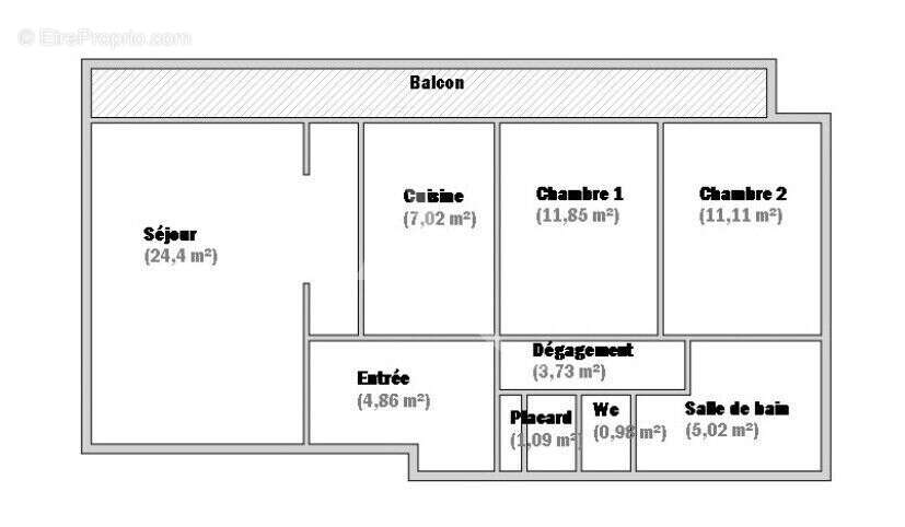 Appartement à PARIS-12E