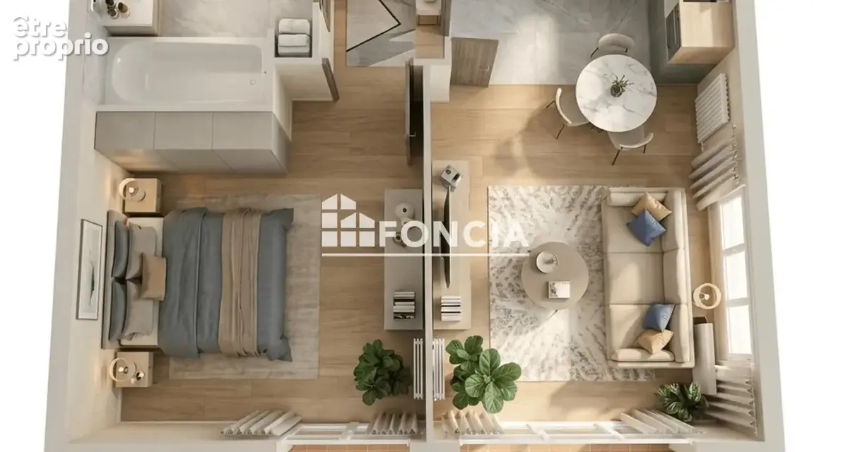 Appartement 1 pièce 35 m² avec parking — Franco-Suisse 2015  Rentabilité 4,4 % - photo 3
