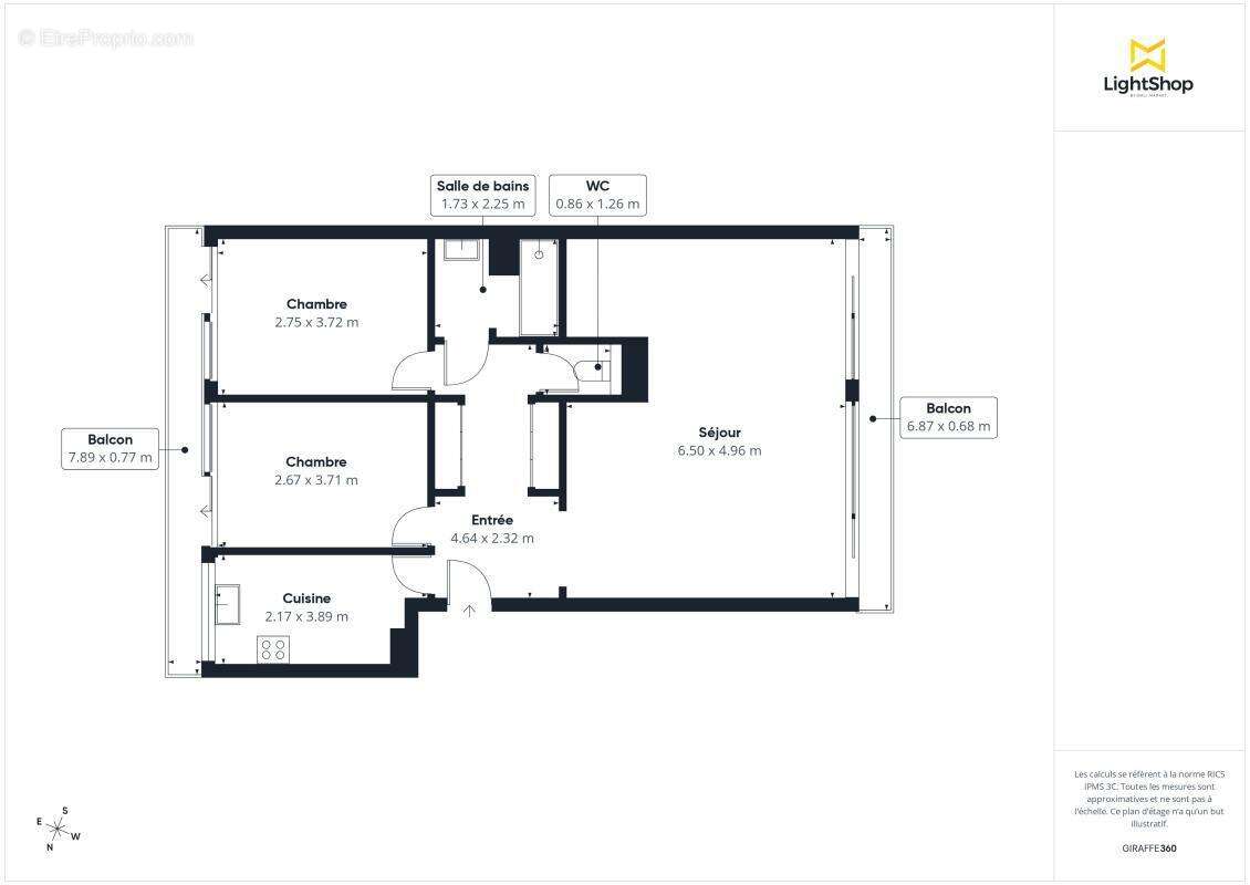Appartement à BOULOGNE-BILLANCOURT