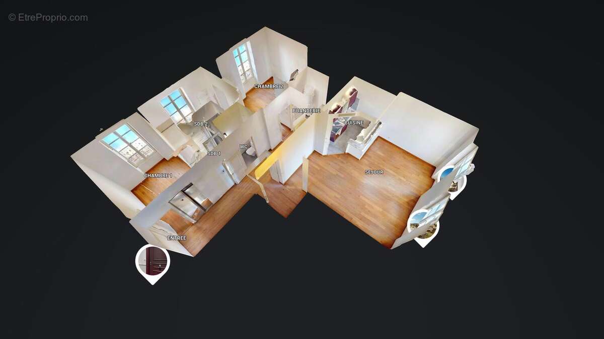 Appartement à MARSEILLE-2E