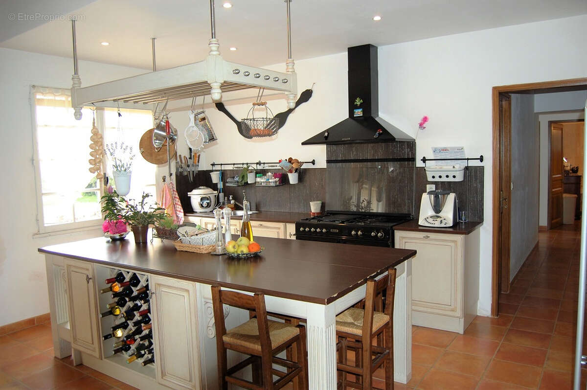 Mas du 19ieme avec 3 gites et partie privative 180m2 sur 3843 m2 de terrain avec piscine - photo 5