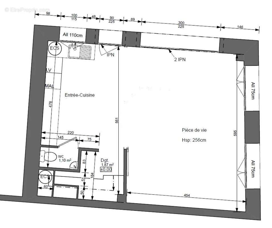 Maison à NIEUL-SUR-MER