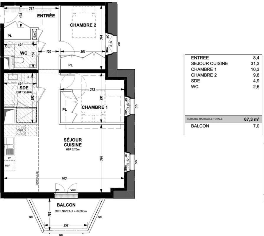 Appartement à SAINT-TROJAN-LES-BAINS