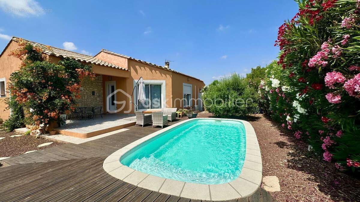 Villa d’exception de plain-pied – 142 m² – Terrain de plus de 2000 m² avec piscine – Montséret - photo 3