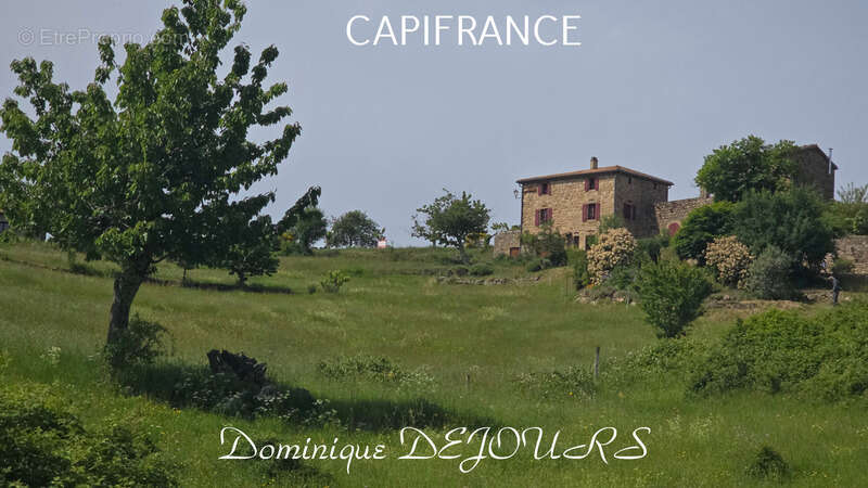 Ardèche, ensemble charmant de 2 maisons en pierres, avec terrasses, caves voutées et terrains attenants - photo 21