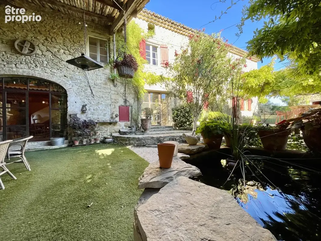 5 mn de vaison - mas en pierre de 244 m2 avec piscine - photo 9