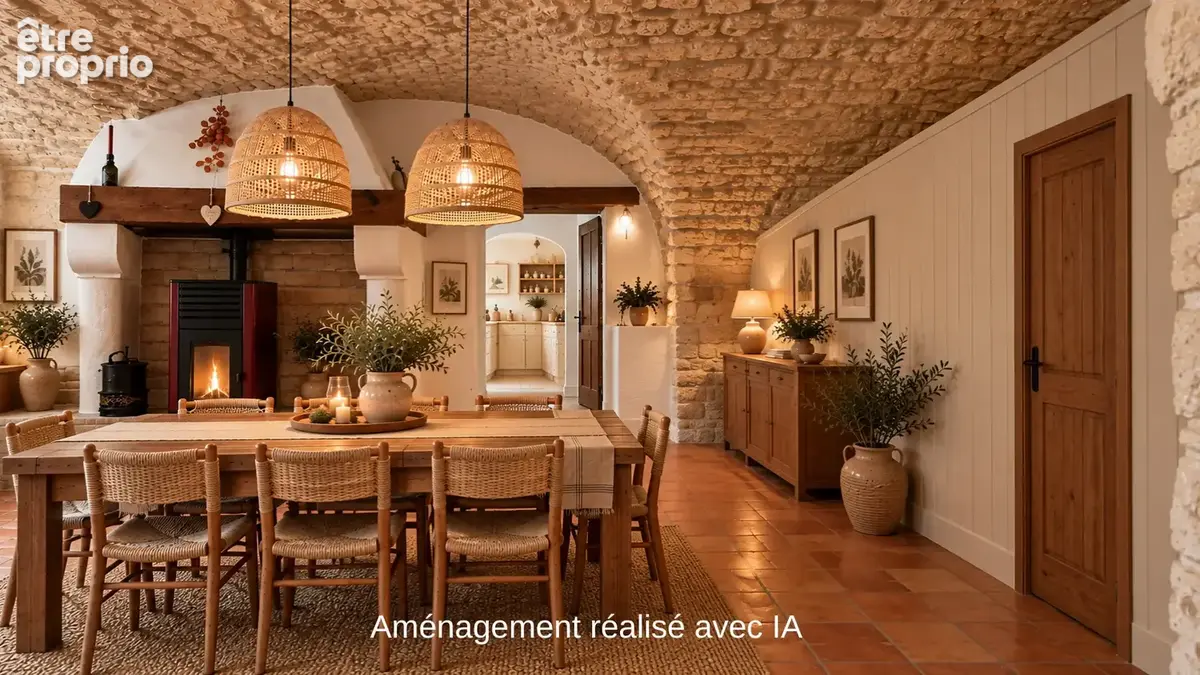 À 10 min d’Uzès, maison de village à réinventer avec terrasse panoramique - photo 7