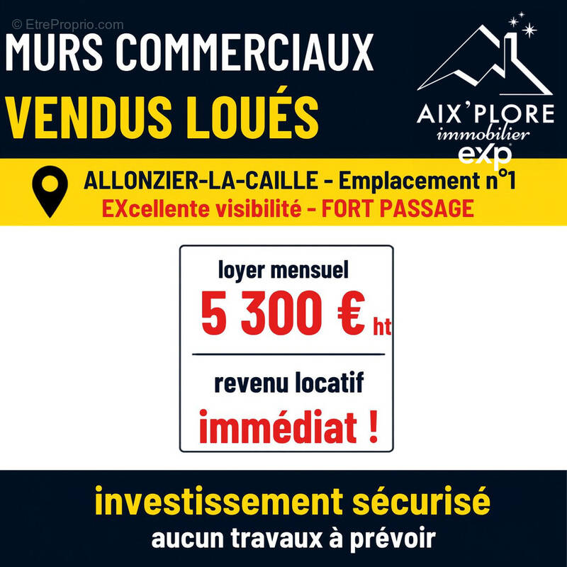 Commerce à ALLONZIER-LA-CAILLE
