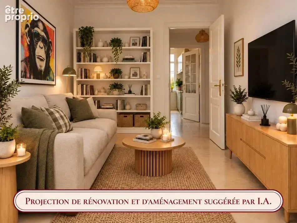 Proche Libération 2 et 3 Pièces à rénover vues panoramiques - photo 35