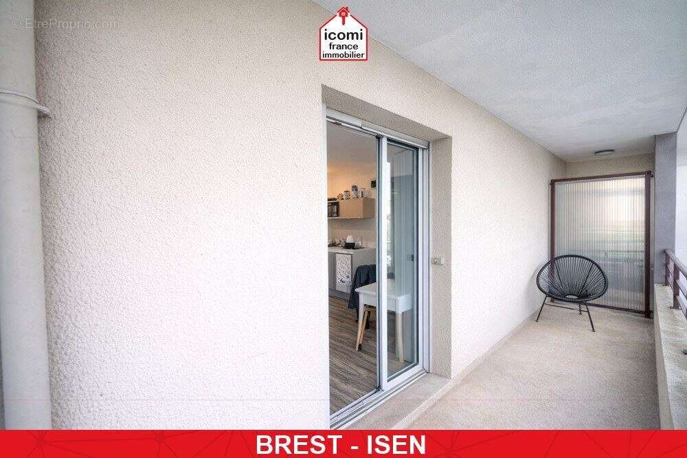Finistere - brest (29200) - a vendre - appartement - t1 - studio - dpe c - ideal investisseur ou premier achat - balcon - photo 2