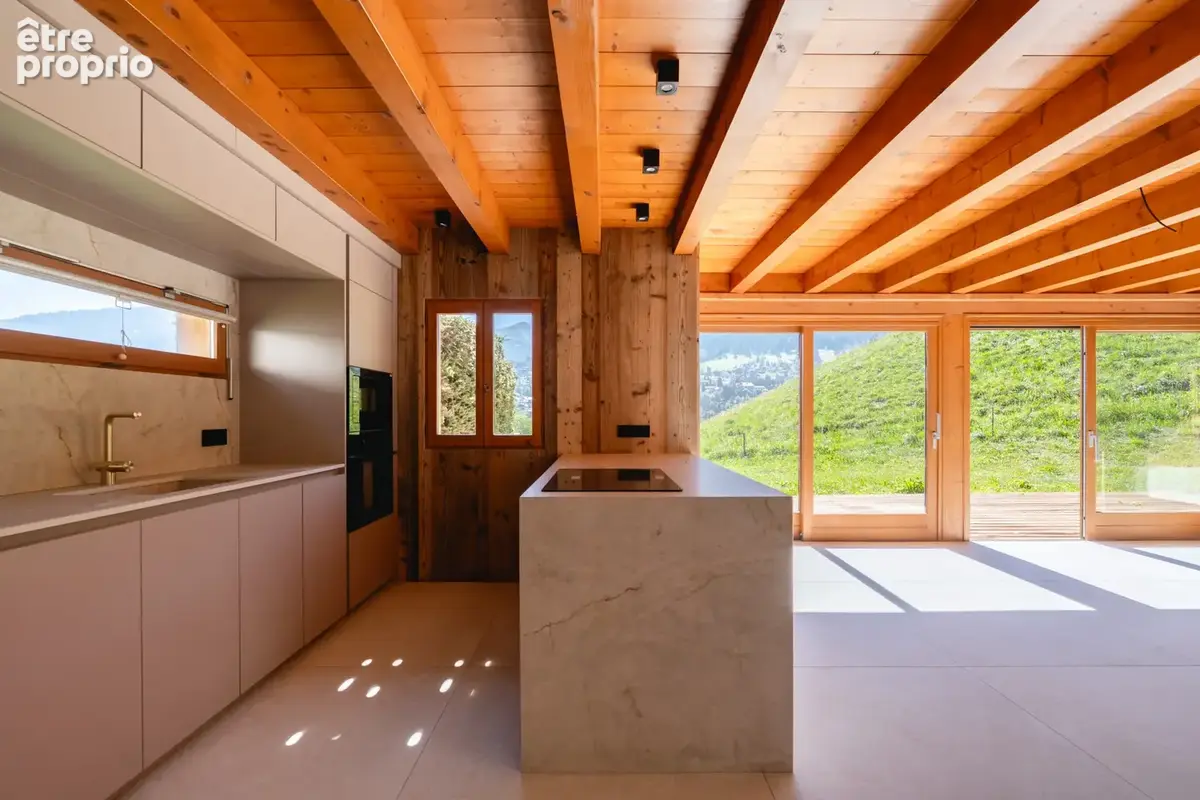 Megeve - magnifique chalet vue montagnes - photo 5