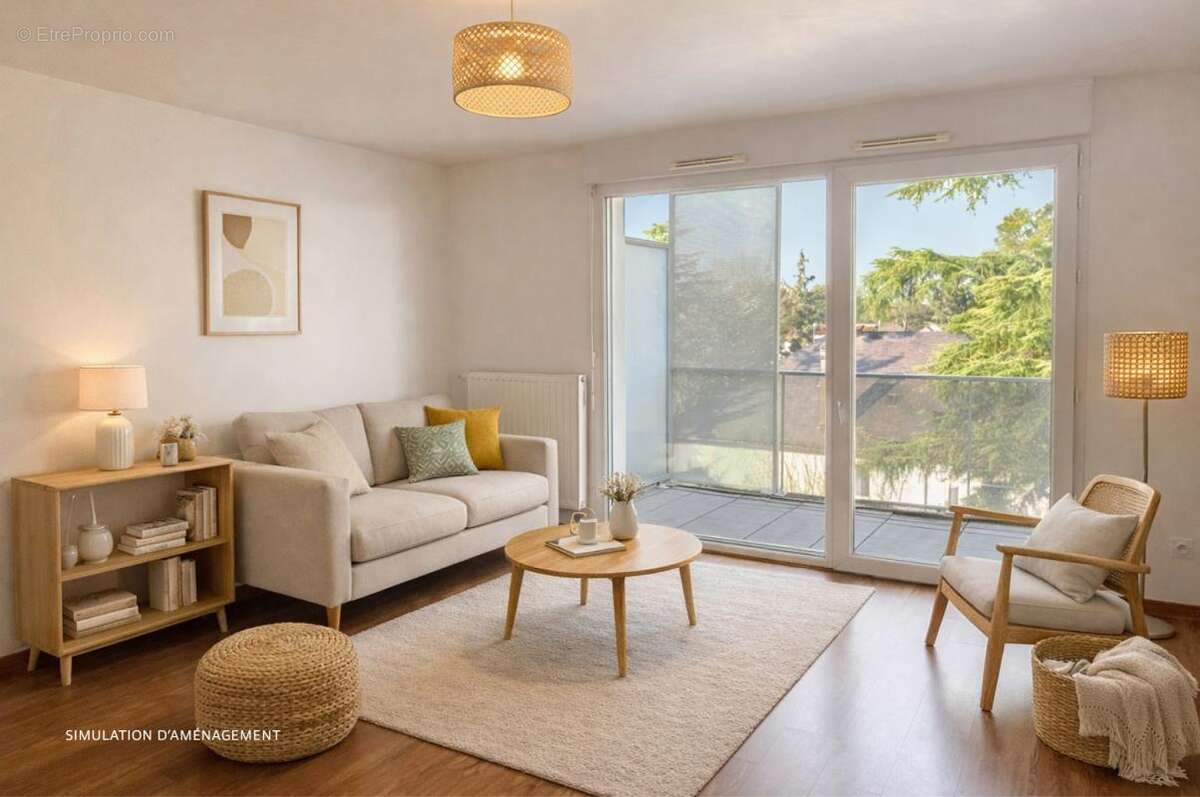 Appartement duplex T3 de 74 m2 avec terrasse de 31 m2 et bal - photo 8