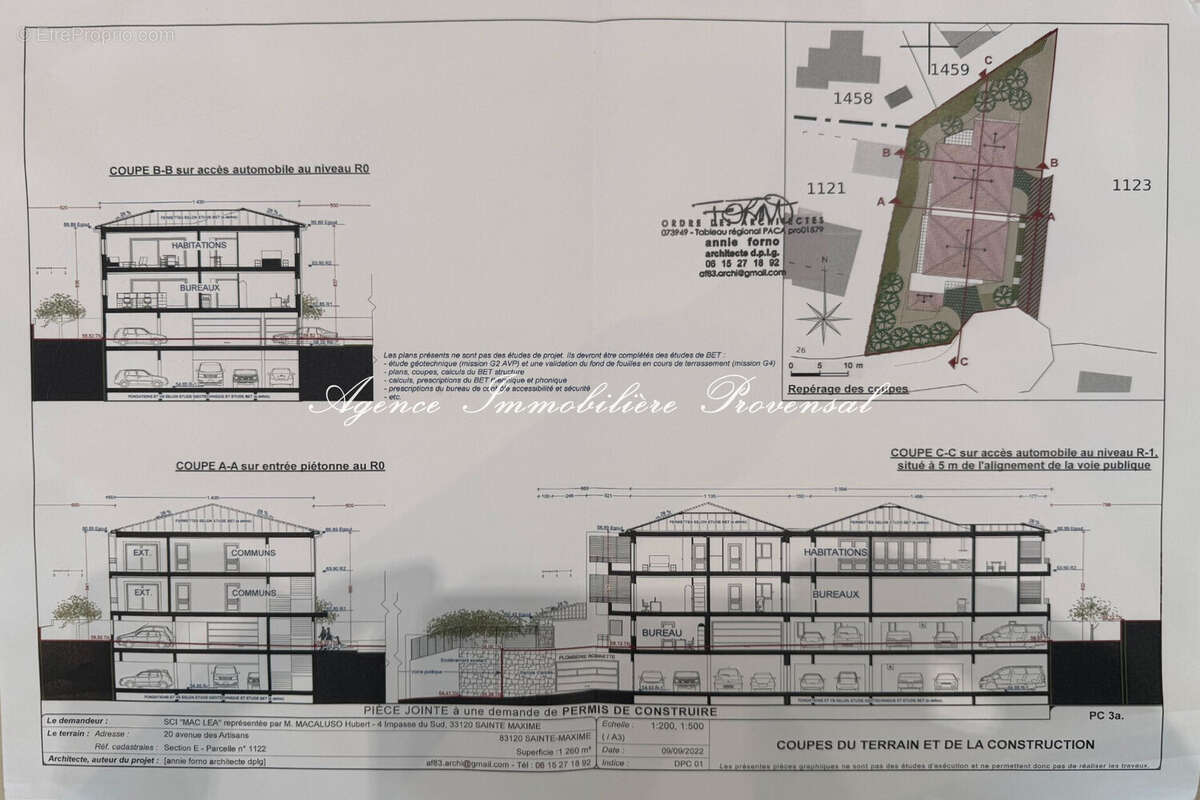 Terrain à SAINTE-MAXIME