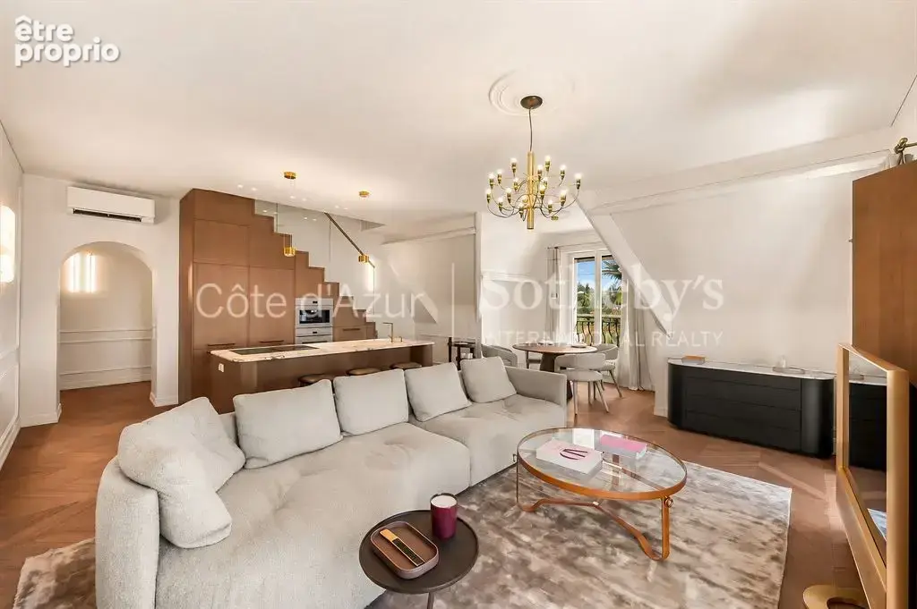 Cannes Californie, appartement en duplex rénové avec vue panoramique sur la Méditerranée - photo 5