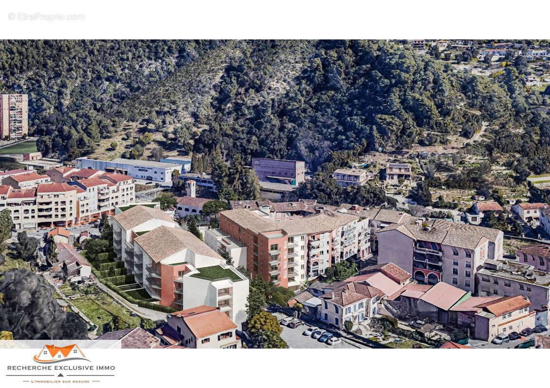 Saint André de La Roche : Appartement T2 au dernier étage avec terrasse - photo 5