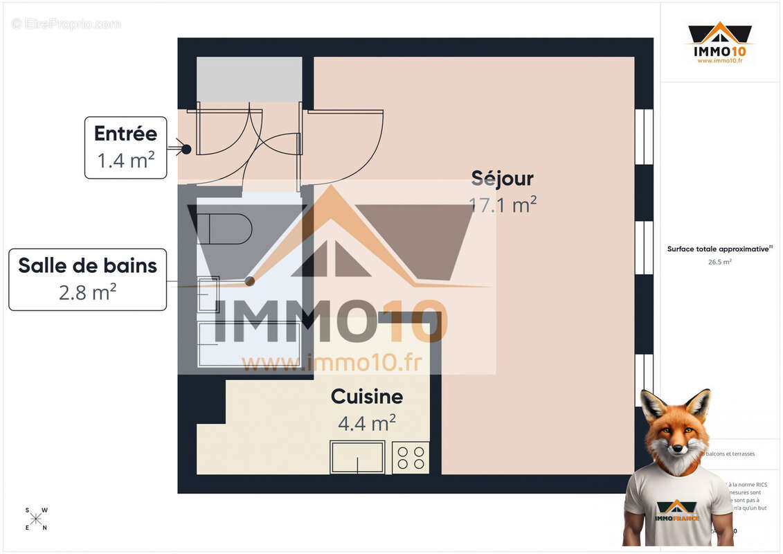 Appartement à SAINT-JULIEN-LES-VILLAS