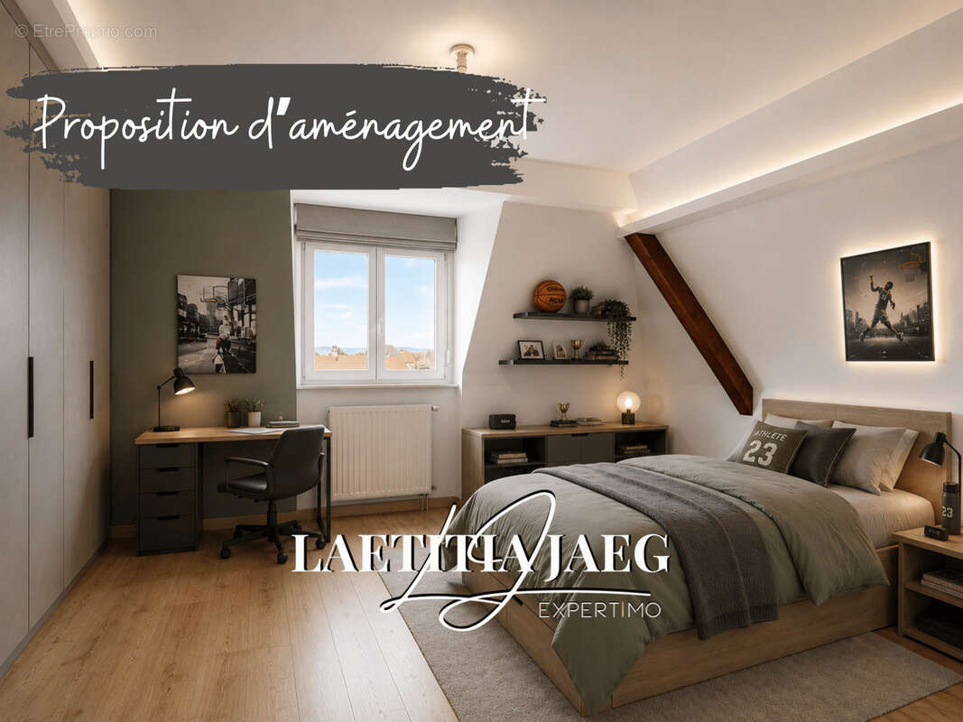 3 pièces 74 m2 habitables / 100 m2 au sol   balcon   parking   dernier étage   fegersheim - photo 9