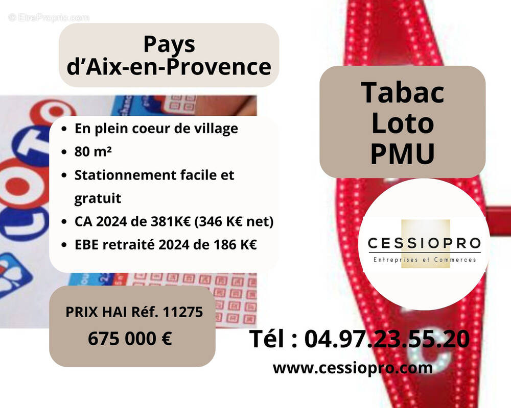 Commerce à AIX-EN-PROVENCE