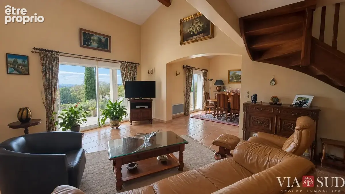 À magalas, maison indépendante avec vue dégagée et terrain piscinable ! - photo 5