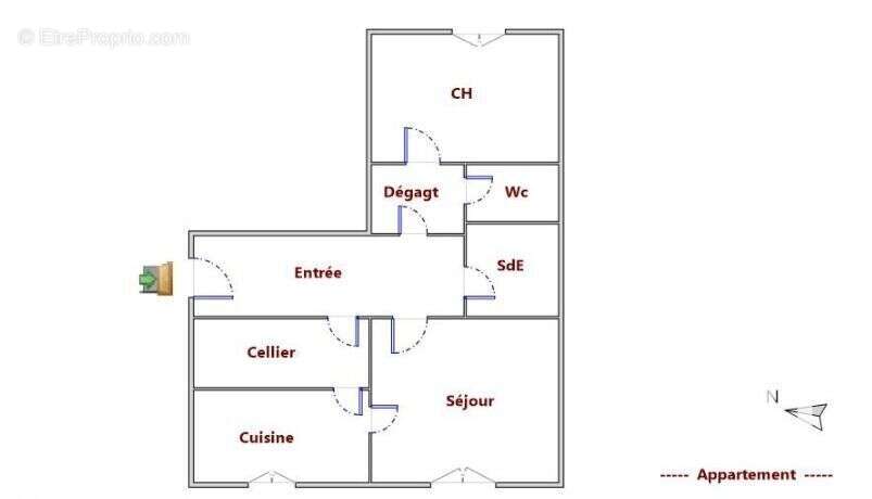 Photo 6 - Appartement à SAINT-OUEN-L'AUMONE