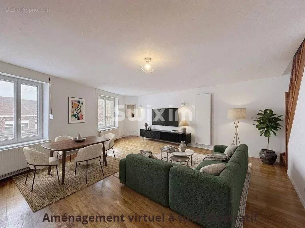 Duplex rénové avec terrasse, jardin et aucune charge de copropriété - photo 1