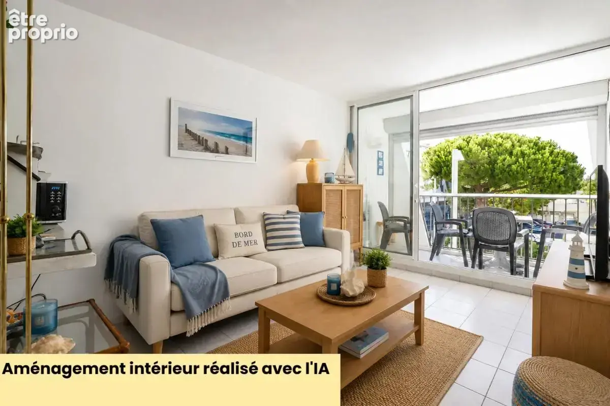 La grande-motte (34280) – studio cabine avec coin nuit – 31,59 m² – balcon – vue mer & port – exposition sud – ascenseur - photo 3
