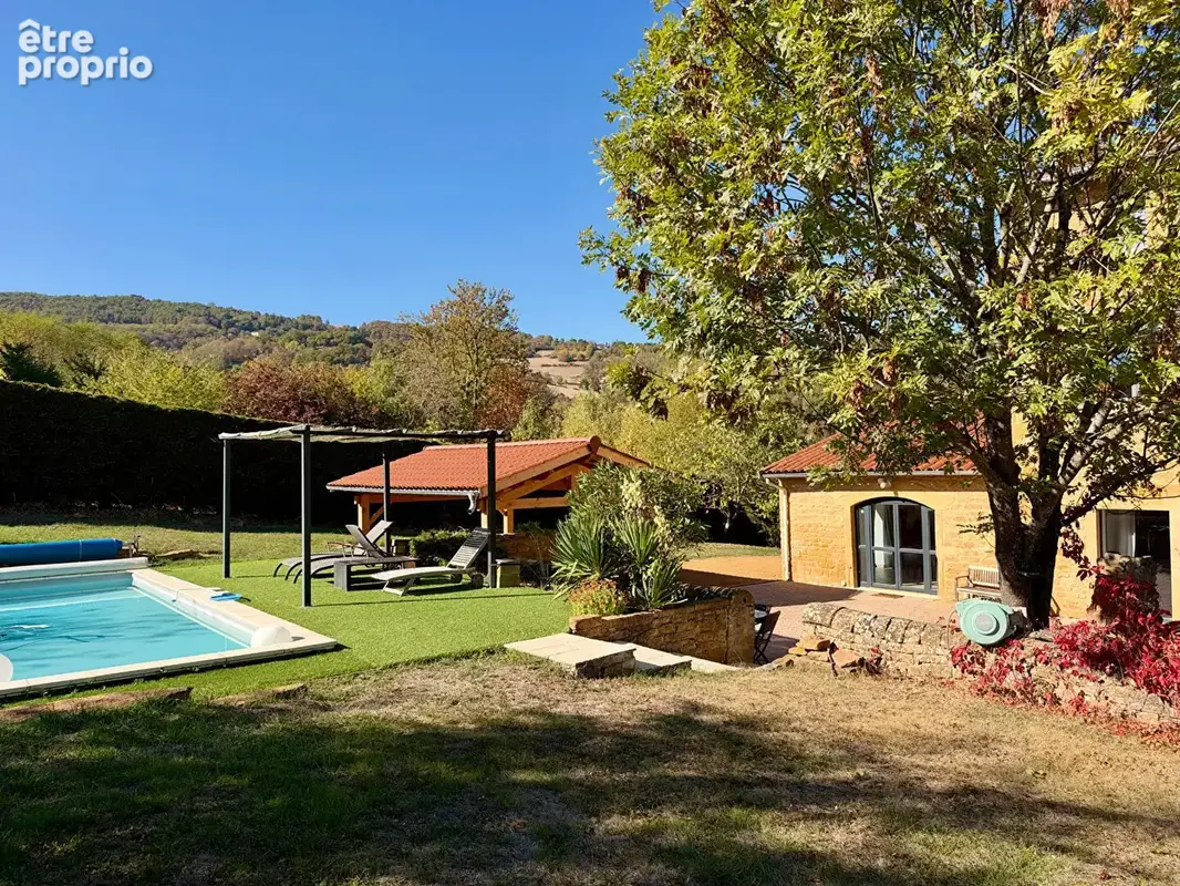 Ville Sur Jarnioux - Maison de caractère en pierres dorées, 6 chambres, piscine et jardin - photo 24