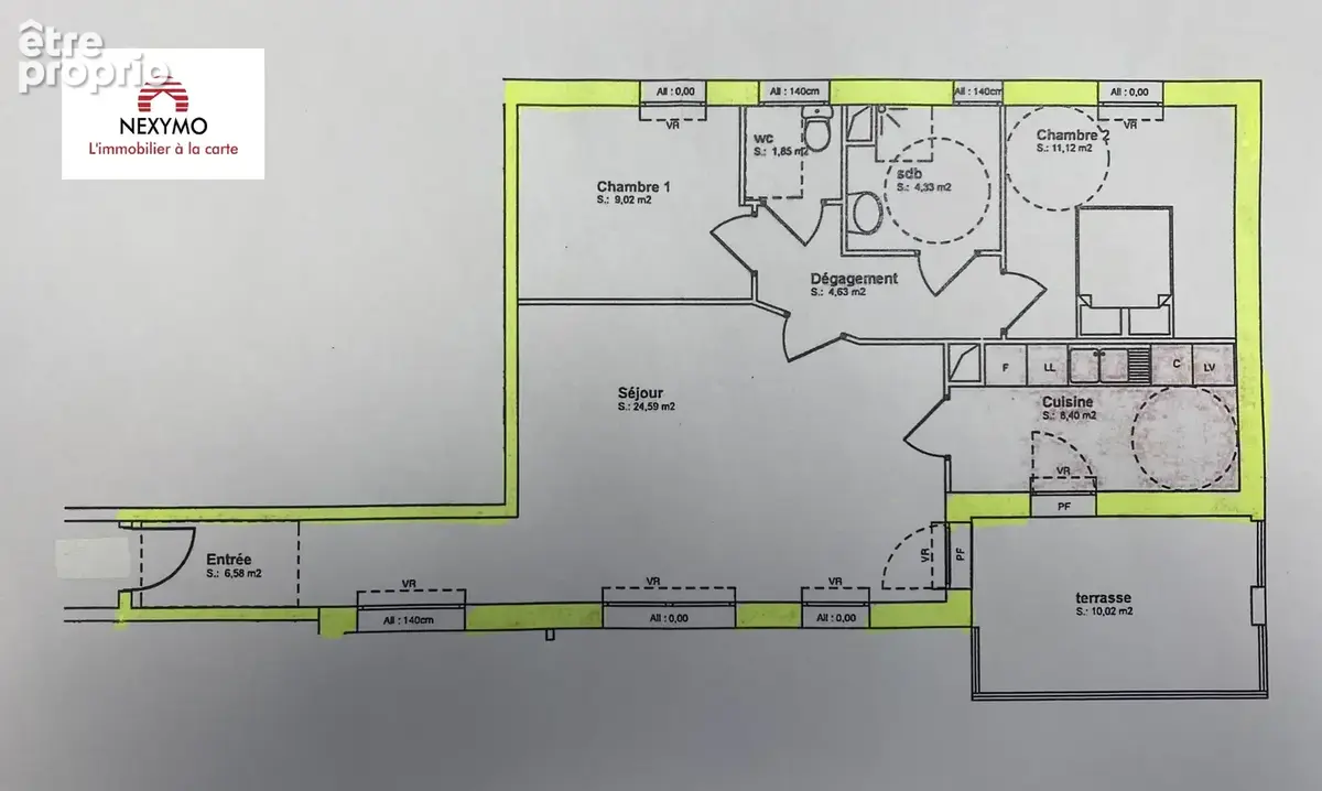 Appartement T3 avec garage fermé et terrasse, à proximité de la gare et du centre-ville - photo 15