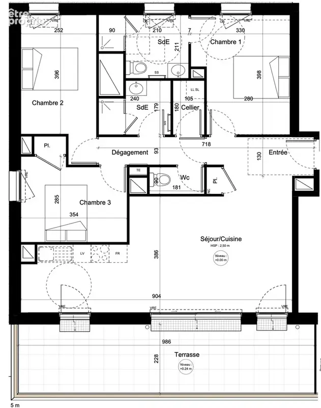 Appartement 84 m² à Guipavas  - photo 5