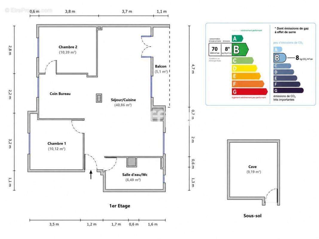 Appartement - photo 6