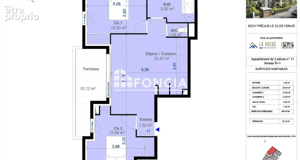 Appartement 3 pieces - neuf - frejus - photo 2