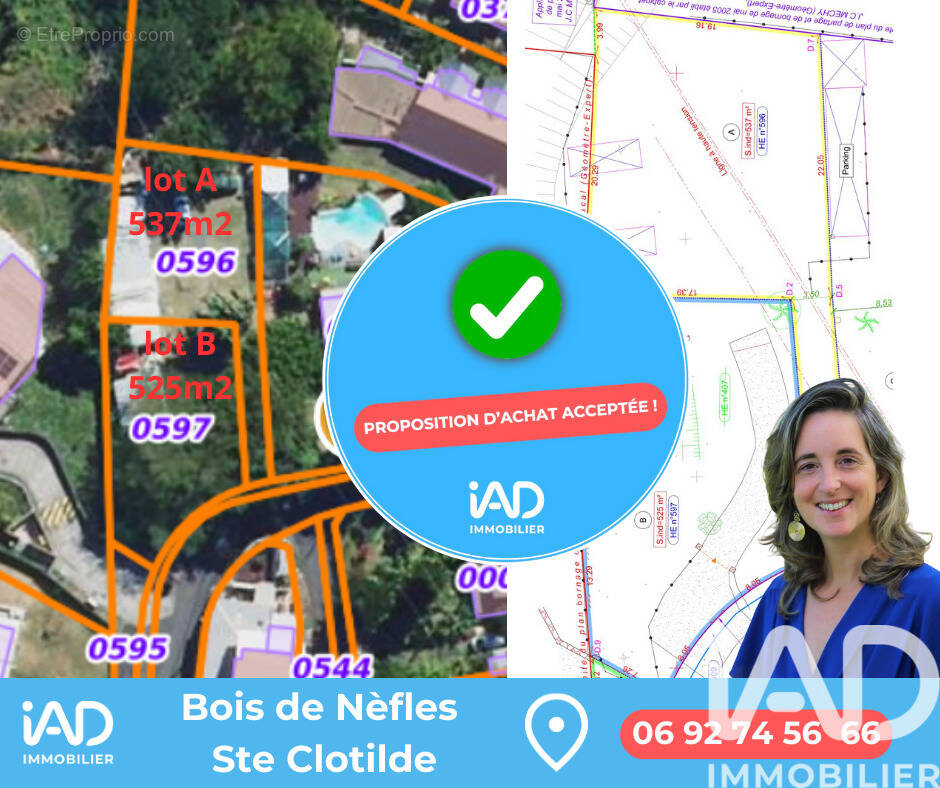 Photo 1 - Terrain à SAINT-DENIS