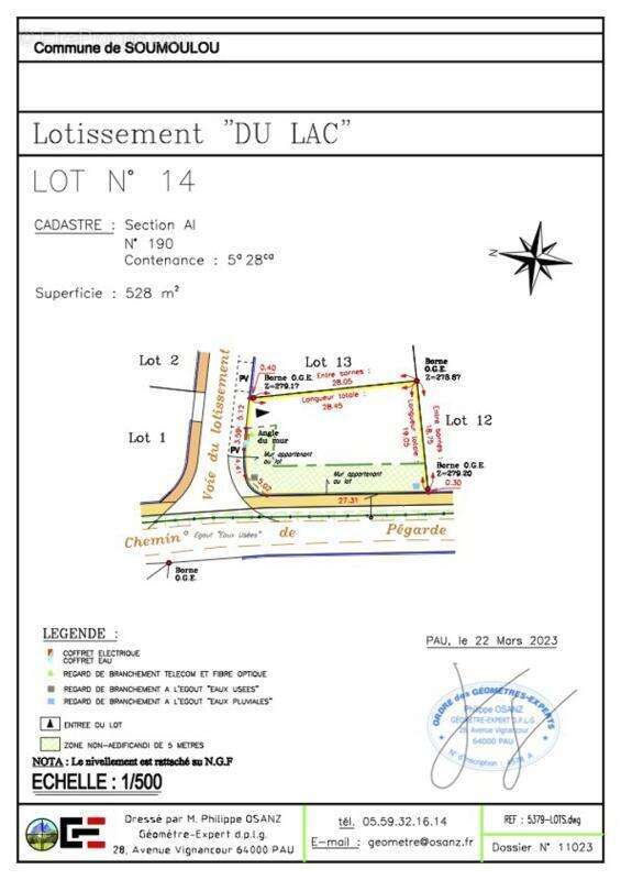 Terrain à SOUMOULOU