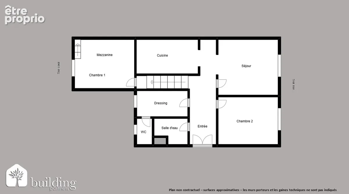 Île de la Jatte Neuilly-sur-Seine - Appartement 3 pièces 65 m² - photo 2