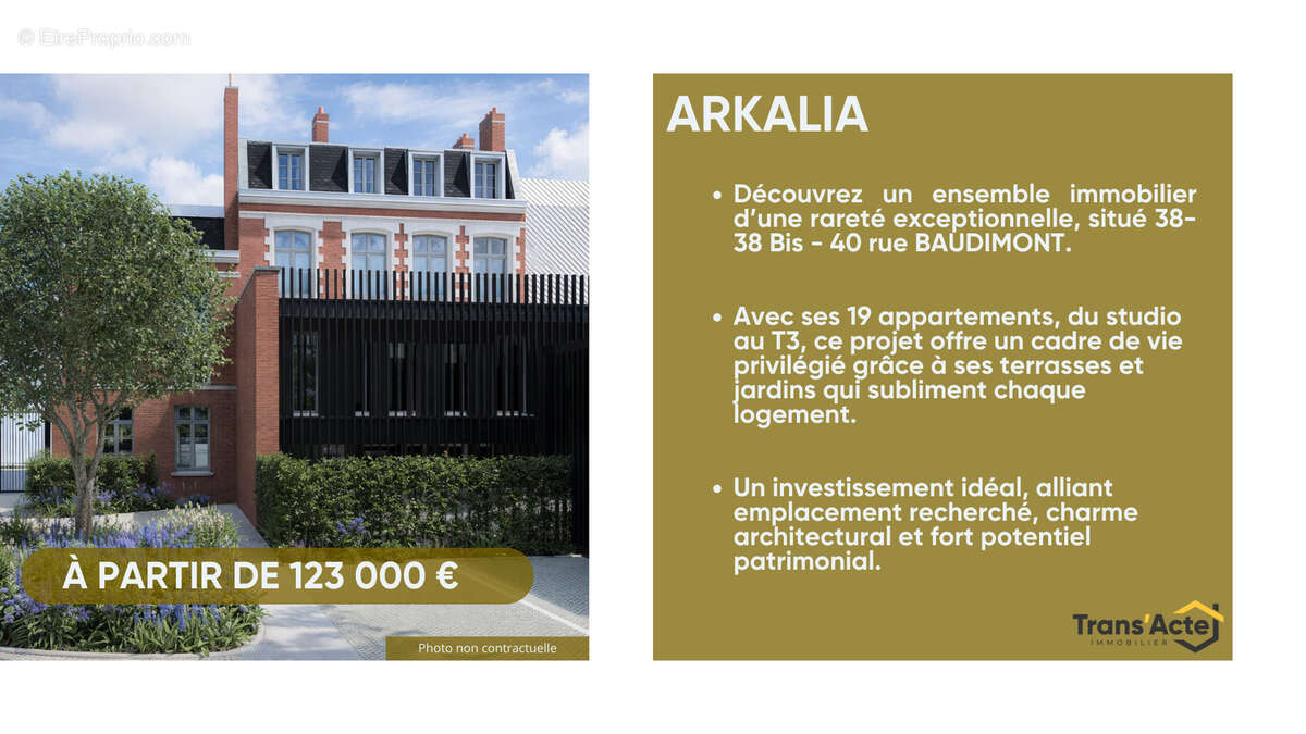 Appartement à ARRAS