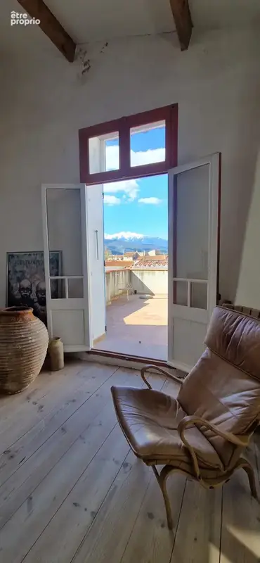 Ille sur tet - maison de village 231m2 avec garage et 2 terrasses vue degagee canigou et orgues - photo 15