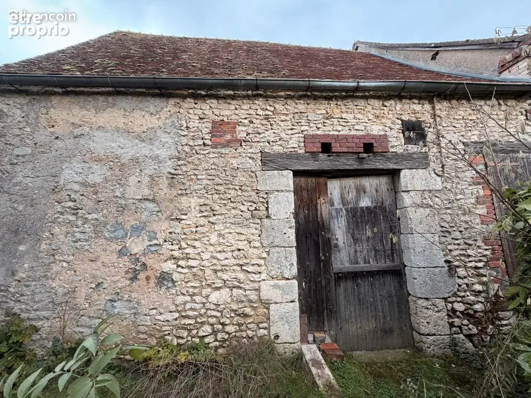 Grange 98m2, 391m2 de terrain, à Sours - 15 minutes Chartres - photo 2