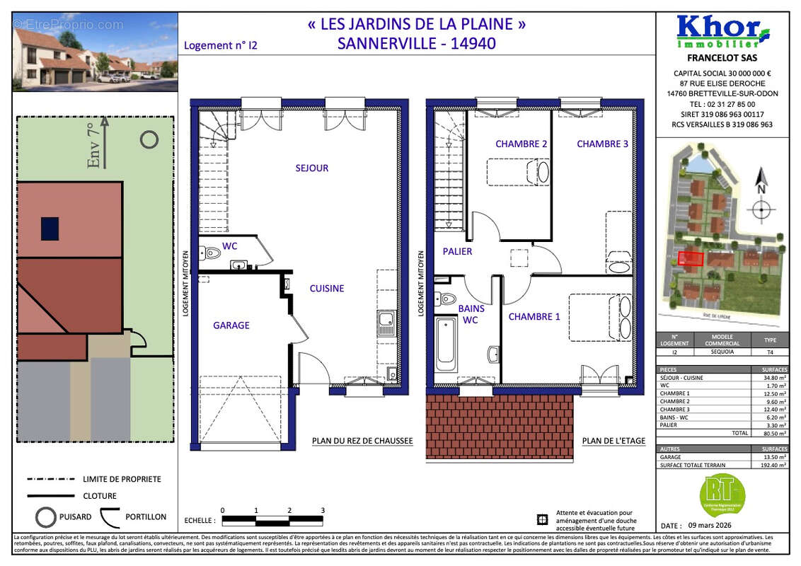 Maison à SANNERVILLE
