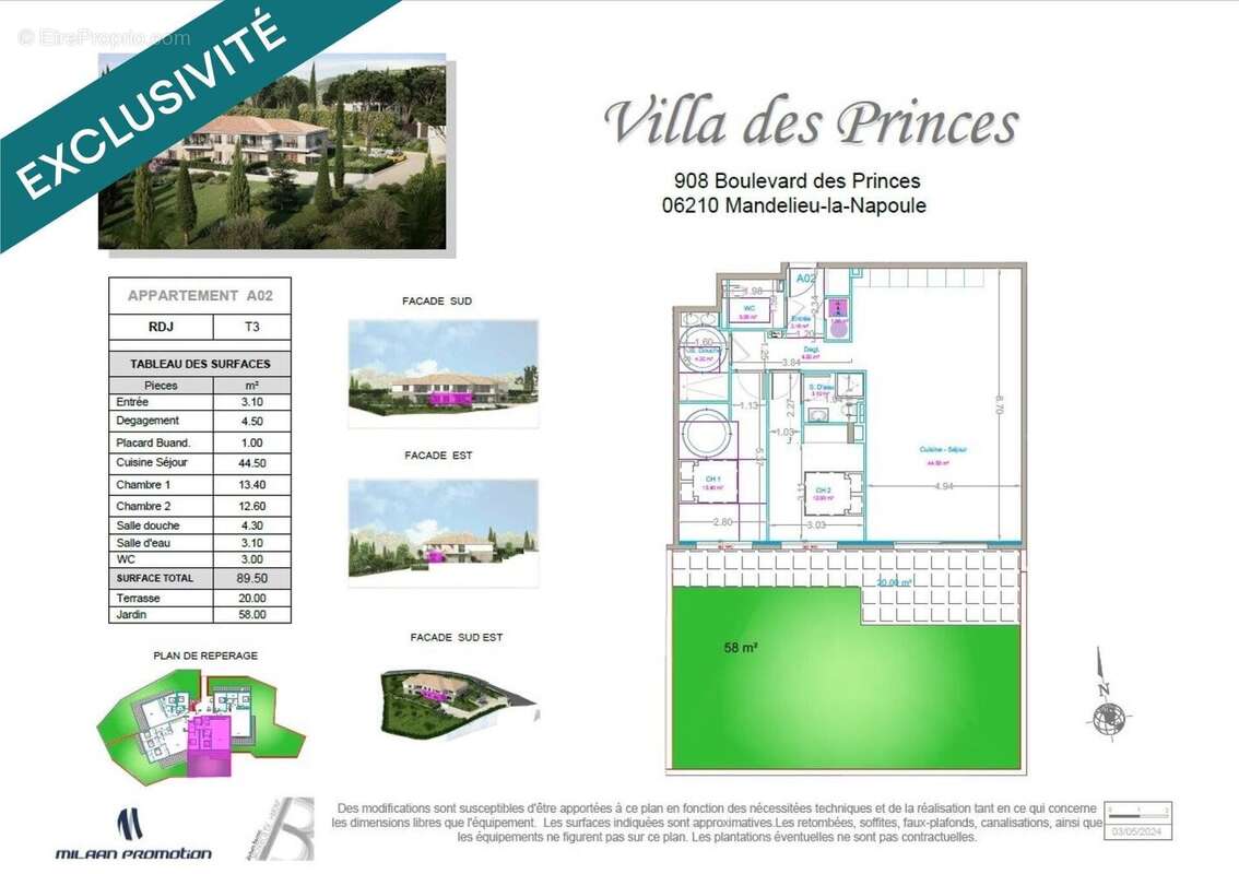 Photo 2 - Appartement à MANDELIEU-LA-NAPOULE