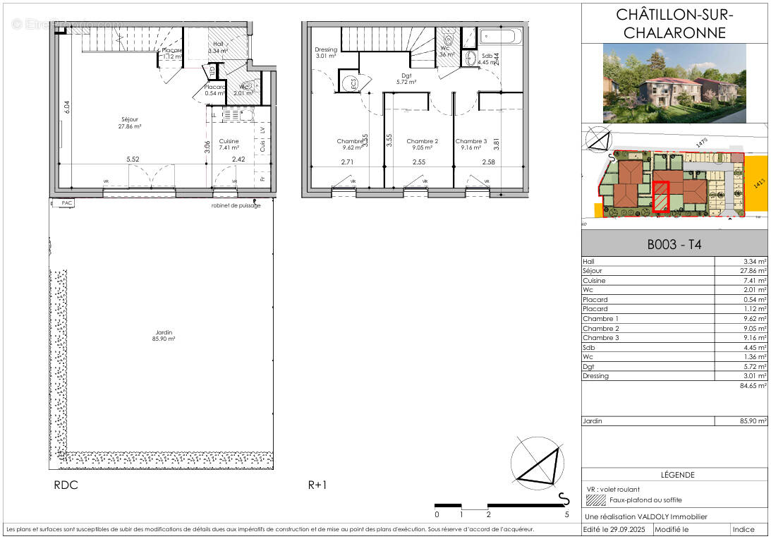 Appartement à CHATILLON-SUR-CHALARONNE