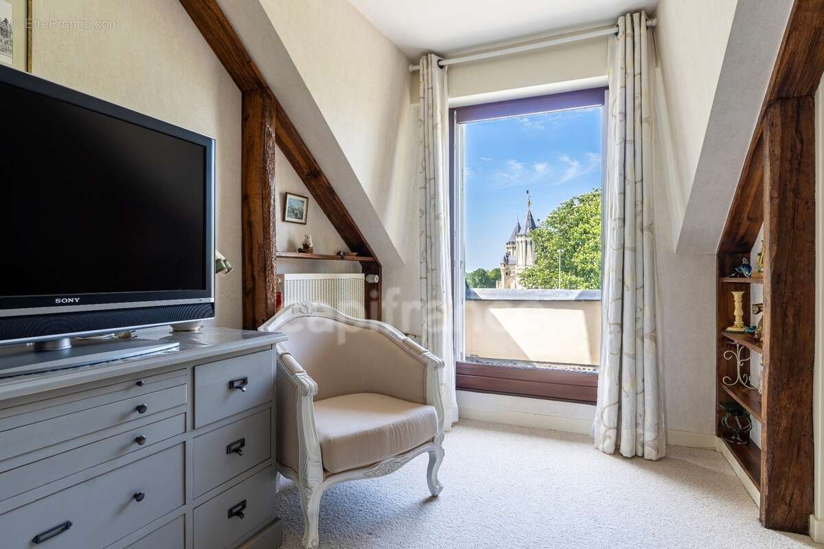 Propriete d'exception à vendre à SAUMUR (49400)  Panorama d'exception sur le château et la Loire - 328m² - 2278m²-piscine - photo 10