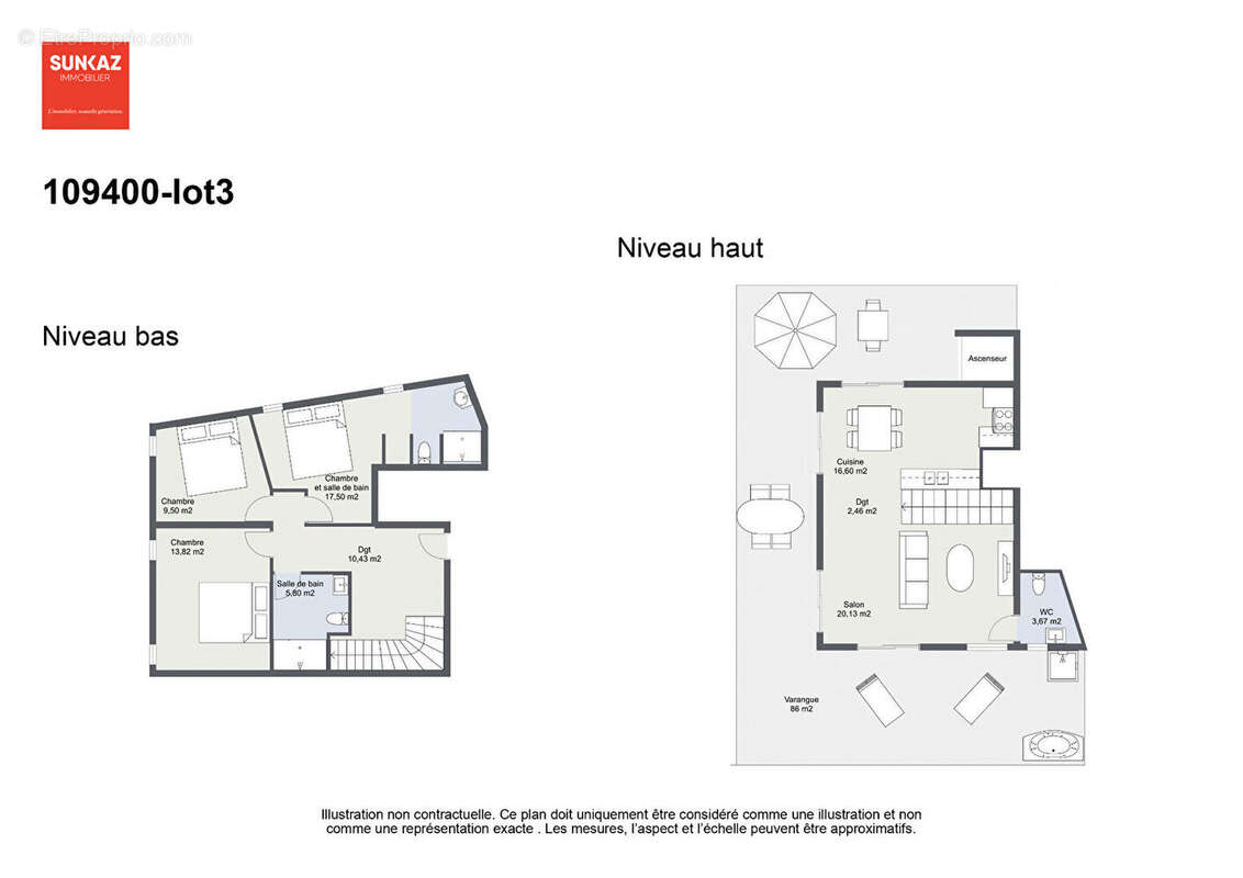 Appartement à SAINT-PIERRE